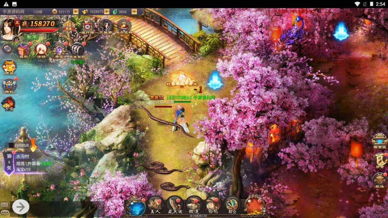 战国美人_3D仙侠闯关三网H5全网通剧情手游_2023年11月23日最新打包Linux服务端_通用视频架设教程_GM网页后台工具