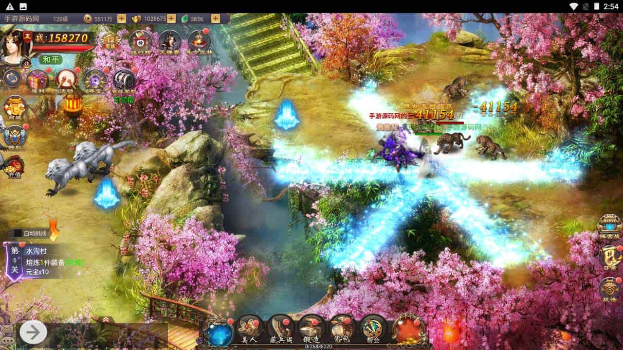 战国美人_3D仙侠闯关三网H5全网通剧情手游_2023年11月23日最新打包Linux服务端_通用视频架设教程_GM网页后台工具