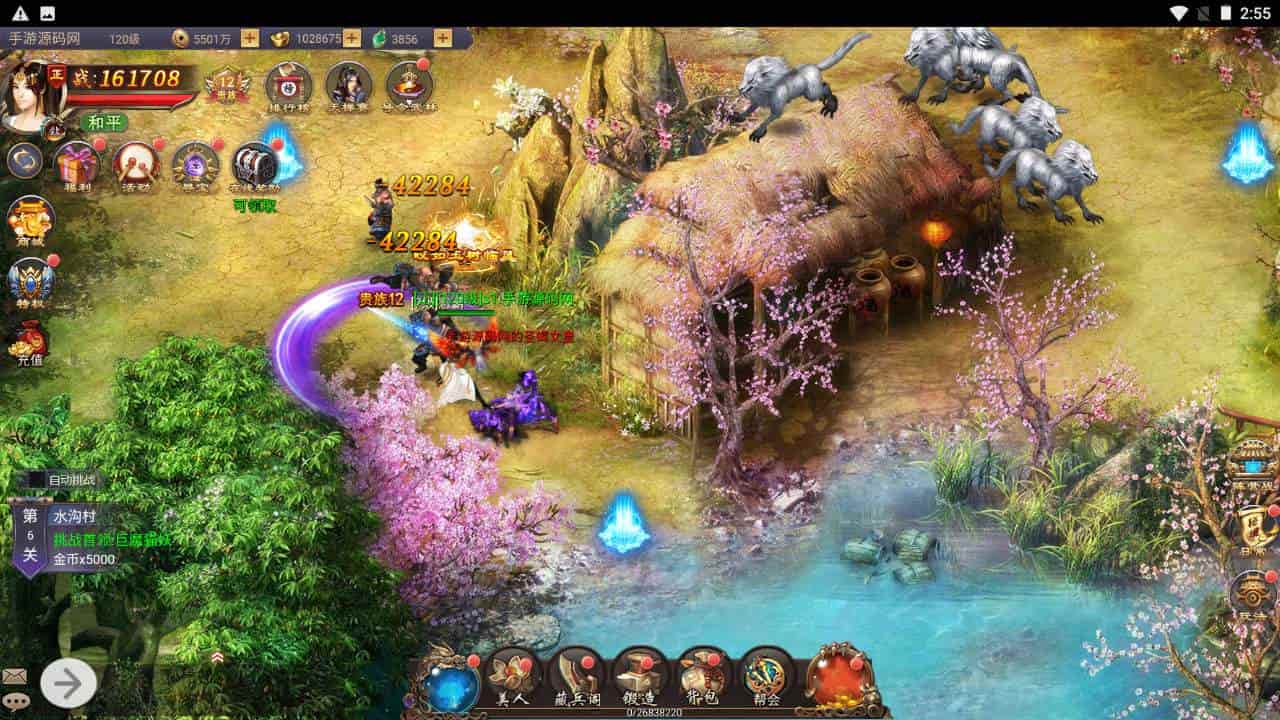 战国美人_3D仙侠闯关三网H5全网通剧情手游_2023年11月23日最新打包Linux服务端_通用视频架设教程_GM网页后台工具