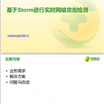 基于Storm进行实时网络攻击检测 中文PDF_黑客教程