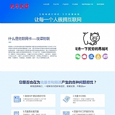 亲测最新天方夜谭物联官网主页源码