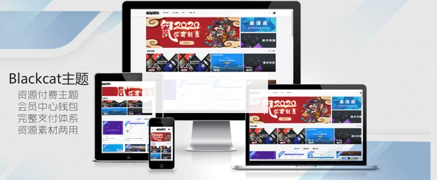 WordPress资源站主题/Blackcat V2.2付费会员制