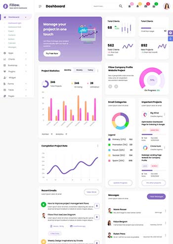 app业务统计管理后台模板